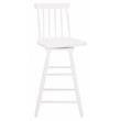 Safavieh Quai Wood Swivel Counter Stool  in White