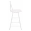 Safavieh Quai Wood Swivel Counter Stool  in White