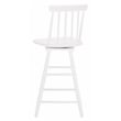 Safavieh Quai Wood Swivel Counter Stool  in White