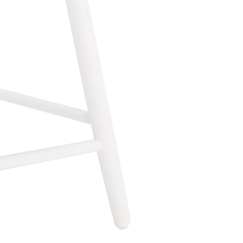 Safavieh Quai Wood Swivel Counter Stool  in White