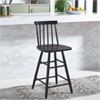 Safavieh May Wood Counter Stool in Black