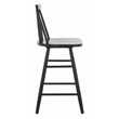 Safavieh May Wood Counter Stool in Black
