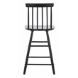 Safavieh May Wood Counter Stool in Black