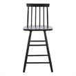 Safavieh May Wood Counter Stool in Black