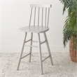 Safavieh May Wood Counter Stool  in Gray