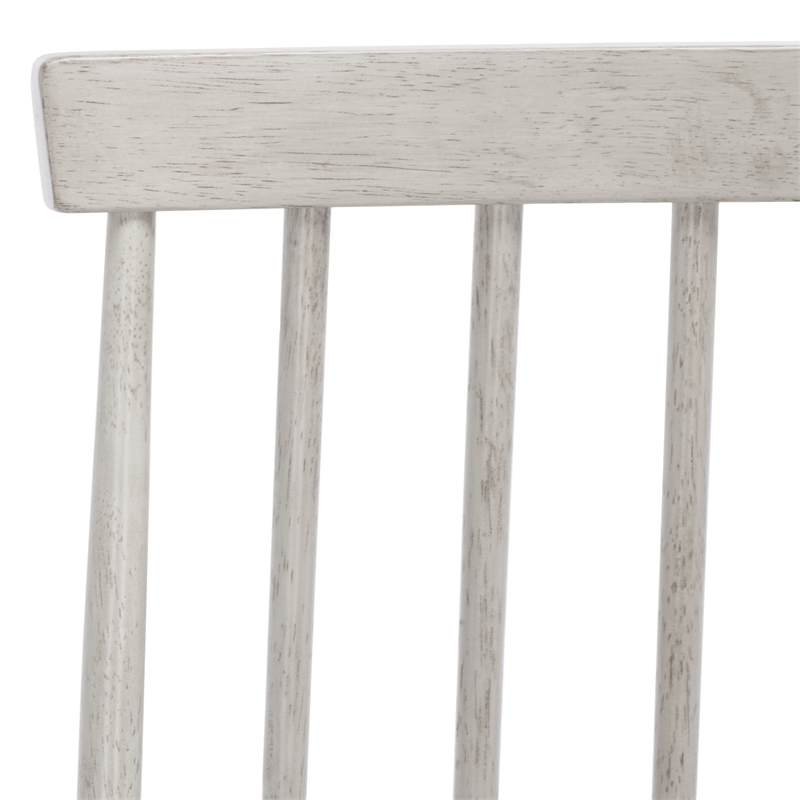 Safavieh May Wood Counter Stool  in Gray