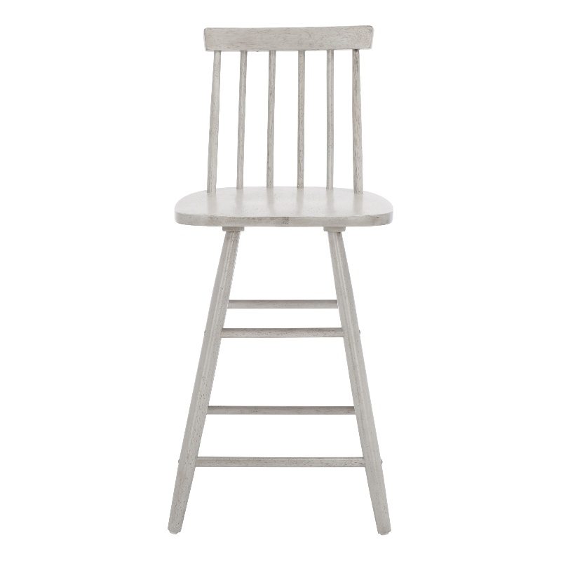 Safavieh May Wood Counter Stool  in Gray