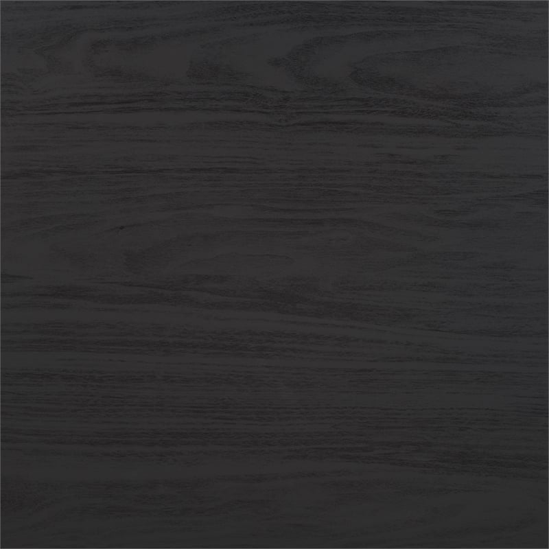 Safavieh Ceu Wood and Metal 2 Door Coffee Table in Black / Gold