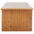 Safavieh Truman Wood Rectangle Coffee Table in Brown