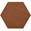 Safavieh Rafaela Hexagon Coffee Table Wood in Natural / Brown