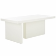Safavieh Assana Pine Wood Coffee Table in Ivory