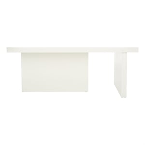 Safavieh Assana Pine Wood Coffee Table in Ivory