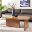 Safavieh Assana pine Wood Coffee Table in Sand