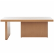 Safavieh Assana pine Wood Coffee Table in Sand