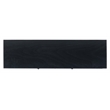 Safavieh Tate Wood and Metal 2 Drawer 2 Door Console Table in Black