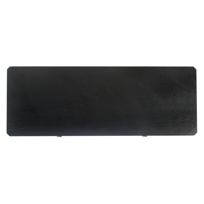 Safavieh Opal Wood  and Metal 2 Drawer Console Table in Black