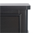 Safavieh Opal Wood  and Metal 2 Drawer Console Table in Black
