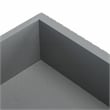 Safavieh Haines Wood and Metal 4  Drawer Console Table in Gray