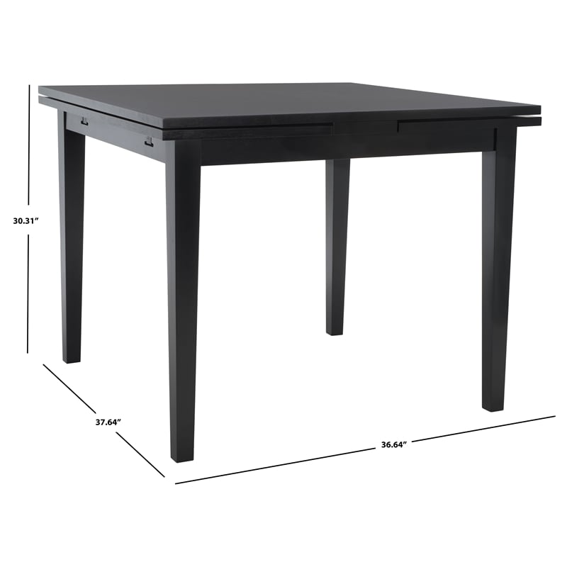 Safavieh Cullen Extension Dining Table Wood in Black