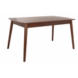 Safavieh Kay Wood Extension Dining Table in Walnut