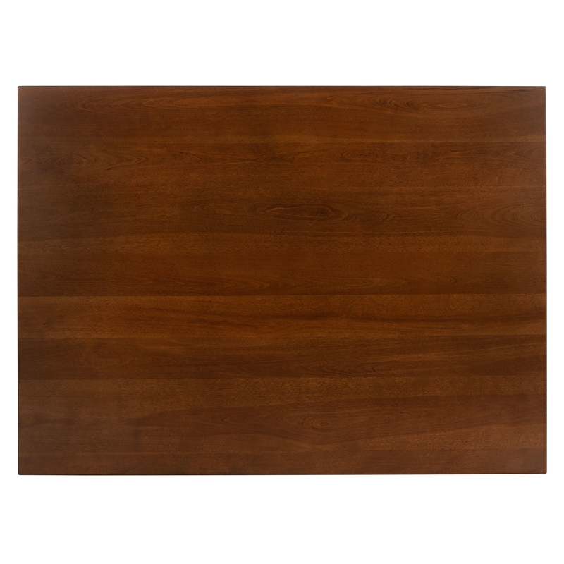Safavieh Izzy  Wood Rectangle Counter Table in White / Natural