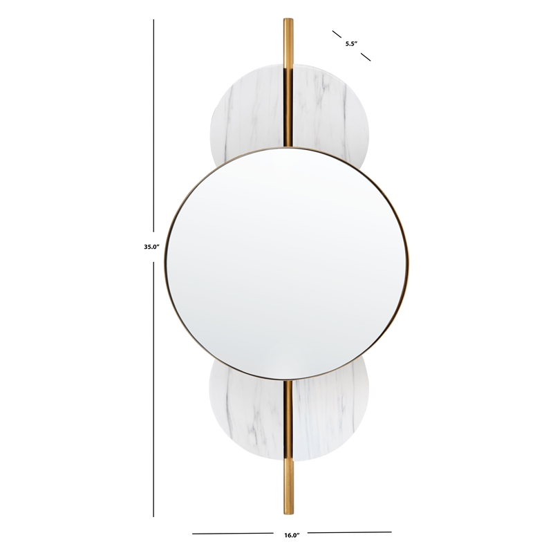 Safavieh Lavelle Iron and Glass 16