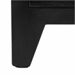 Safavieh Devon Wood  1 Drawer 1 Door Nightstand in Black / Natural