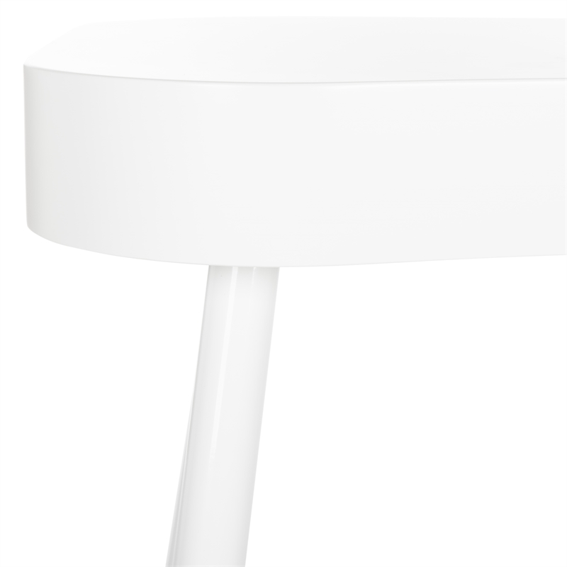 Safavieh Madan Wood and Iron Desk  in White