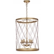 Safavieh Alair Iron Pendant Lamp  in Gold