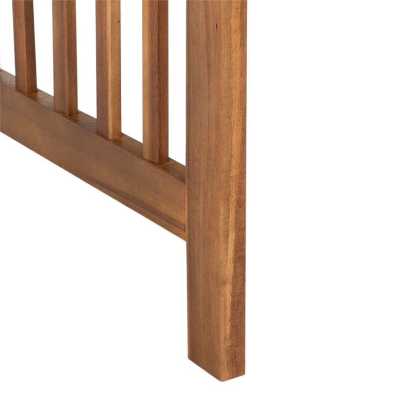 Safavieh Rocklin Wood  4 Pc Outdoor Set in Natural / Aqua