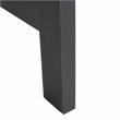 Safavieh Fontana Wood 4 Pc Outdoor Set  in Black / Beige
