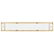 Safavieh Carina Iron Oval Ringed Console Tab in Gold