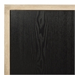 Safavieh Jeralyn Wood and Metal Sideboard  in Light Oak / Black