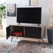 Safavieh Jeralyn Wood and Metal Sideboard  in Light Oak / Black