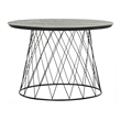 Safavieh Roper Wood and Metal End Table in Black