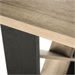 Safavieh Monty Wood and Metal Dining Table in Light Gray