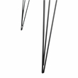 Safavieh Rocco Wood and Metal Coffee Table in Black
