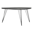 Safavieh Rocco Wood and Metal Coffee Table in Black