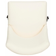 Safavieh Scarlet Wood and Iron Desk Chair in Cream