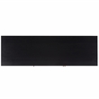 Safavieh Karol Wood and Iron 3 Door Cane Media Stand in Black / Natural