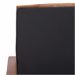 Safavieh Fontana Wood 4 Pc Outdoor Set in Natural / Black