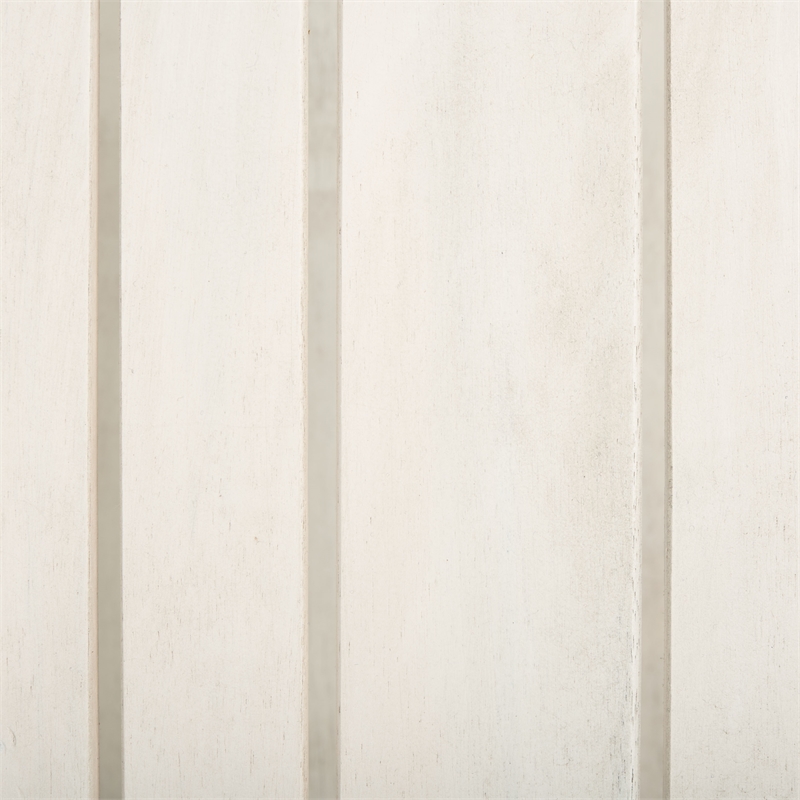 Safavieh Brea Wood Twin Seat Bench  in White