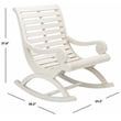 Safavieh Sonora Wood Rocking Chair  in White