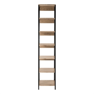Safavieh Lisa Wood and Iron Etagere in Oak / Black
