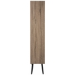 Safavieh Terrence Wood and Iron Etagere in Light Brown / Black