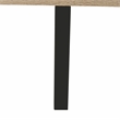 Safavieh Louise Wood and Iron Etagere in Light Brown / Black
