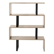 Safavieh Louise Wood and Iron Etagere in Light Brown / Black