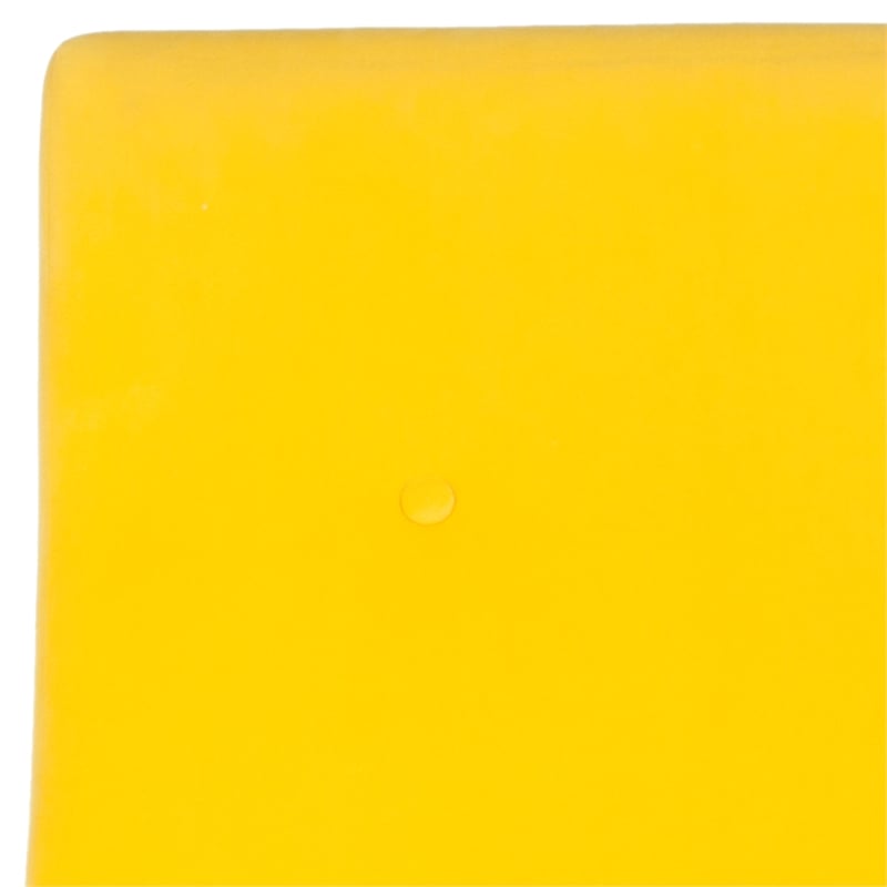 Safavieh Aida Wood and Iron Accent Chair in Yellow