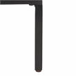 Safavieh Vance Wood and Metal 1Door 2Drawer 2Shelf Media Stand in Black / Brown
