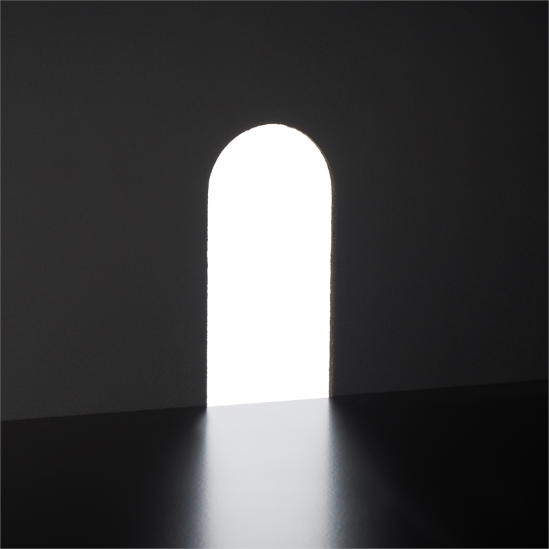 Safavieh Vance Wood and Metal 1Door 2Drawer 2Shelf Media Stand in Black / Brown